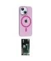 ieg™ iPhone 14 Kılıf Pusula Form Özel Seri - Şeffaf 360 Full Body Arka Koruyucu