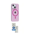 ieg™ iPhone 14 Kılıf Pusula Form Özel Seri - Şeffaf Royal Nano Ekran Koruyucu