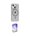 ieg™ iPhone 14 Kılıf Pusula Form Özel Seri - Siyah Bilvis 5in1 3D Magic Cam Ekran Koruyucu