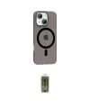ieg™ iPhone 14 Kılıf Pusula Form Özel Seri - Siyah Joko Magic 5D Hayalet Cam