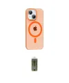 ieg™ iPhone 14 Kılıf Pusula Form Özel Seri - Siyah Joko Magic 5D Hayalet Cam