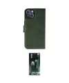 ieg™ iPhone 14 Kılıf Siluet Işık Serisi - Şeffaf 360 Full Body Arka Koruyucu