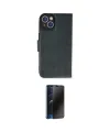 ieg™ iPhone 14 Kılıf Siluet Işık Serisi - Siyah 3D Antistatik Hayalet Cam Ekran Koruyucu