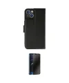 ieg™ iPhone 14 Kılıf Siluet Işık Serisi - Siyah 3D Antistatik Hayalet Cam Ekran Koruyucu