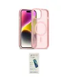 ieg™ iPhone 14 Kılıf Siluet Minimal Prime - Şeffaf Pasifik Cam Ekran Koruyucu