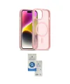 ieg™ iPhone 14 Kılıf Siluet Minimal Prime - Şeffaf Royal Nano Ekran Koruyucu