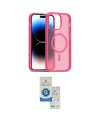 ieg™ iPhone 14 Kılıf Siluet Minimal Prime - Şeffaf Royal Nano Ekran Koruyucu