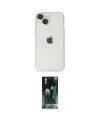 ieg™ iPhone 14 Kılıf Ufuk Minimal Özel Seri - Şeffaf 360 Full Body Arka Koruyucu