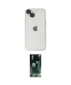 ieg™ iPhone 14 Kılıf Ufuk Minimal Özel Seri - Şeffaf 360 Full Body Arka Koruyucu