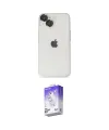 ieg™ iPhone 14 Kılıf Ufuk Minimal Özel Seri - Siyah Bilvis 5in1 3D Magic Cam Ekran Koruyucu