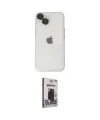 ieg™ iPhone 14 Kılıf Ufuk Minimal Özel Seri - Siyah Bilvis Hayalet Cam Ekran Koruyucu