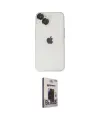 ieg™ iPhone 14 Kılıf Ufuk Minimal Özel Seri - Siyah Bilvis Hayalet Cam Ekran Koruyucu