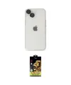 ieg™ iPhone 14 Kılıf Ufuk Minimal Özel Seri - Siyah Buffer Cam Ekran Koruyucu