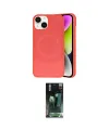 ieg™ iPhone 14 Kılıf Ufuk Serisi - Şeffaf 360 Full Body Arka Koruyucu