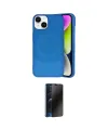 ieg™ iPhone 14 Kılıf Ufuk Serisi - Siyah 3D Antistatik Hayalet Cam Ekran Koruyucu