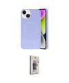 ieg™ iPhone 14 Kılıf Ufuk Serisi - Siyah Bilvis 3D Cam Ekran Koruyucu
