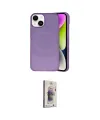 ieg™ iPhone 14 Kılıf Ufuk Serisi - Siyah Bilvis 3D Cam Ekran Koruyucu