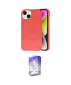 ieg™ iPhone 14 Kılıf Ufuk Serisi - Siyah Bilvis 5in1 3D Magic Cam Ekran Koruyucu