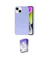ieg™ iPhone 14 Kılıf Ufuk Serisi - Siyah Bilvis 5in1 3D Magic Cam Ekran Koruyucu
