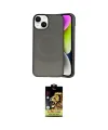 ieg™ iPhone 14 Kılıf Ufuk Serisi - Siyah Buffer Cam Ekran Koruyucu