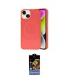 ieg™ iPhone 14 Kılıf Ufuk Serisi - Siyah Buffer Hayalet Cam Ekran Koruyucu