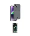 ieg™ iPhone 14 Kılıf Vadi Çizgi Prime - Şeffaf 360 Full Body Arka Koruyucu