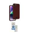 ieg™ iPhone 14 Kılıf Vadi Çizgi Prime - Şeffaf Royal Nano Ekran Koruyucu