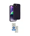 ieg™ iPhone 14 Kılıf Vadi Çizgi Prime - Şeffaf Royal Nano Ekran Koruyucu