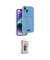 ieg™ iPhone 14 Kılıf Vadi Çizgi Prime - Siyah Bilvis 3D Cam Ekran Koruyucu