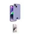 ieg™ iPhone 14 Kılıf Vadi Çizgi Prime - Siyah Bilvis 3D Mat Cam Ekran Koruyucu