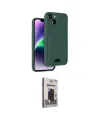 ieg™ iPhone 14 Kılıf Vadi Çizgi Prime - Siyah Bilvis Hayalet Cam Ekran Koruyucu