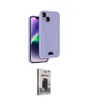 ieg™ iPhone 14 Kılıf Vadi Çizgi Prime - Siyah Bilvis Hayalet Cam Ekran Koruyucu