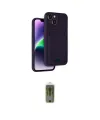 ieg™ iPhone 14 Kılıf Vadi Çizgi Prime - Siyah Joko Magic 5D Hayalet Cam