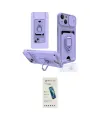ieg™ iPhone 14 Kılıf Vadi Form Prime - Şeffaf Pasifik Cam Ekran Koruyucu