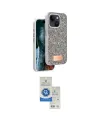 ieg™ iPhone 14 Kılıf Vadi Klasik Serisi - Şeffaf Royal Nano Ekran Koruyucu