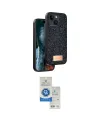 ieg™ iPhone 14 Kılıf Vadi Klasik Serisi - Şeffaf Royal Nano Ekran Koruyucu