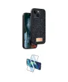 ieg™ iPhone 14 Kılıf Vadi Klasik Serisi - Siyah 3D Antistatik Cam Ekran Koruyucu