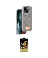 ieg™ iPhone 14 Kılıf Vadi Klasik Serisi - Siyah Buffer Cam Ekran Koruyucu