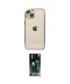 ieg™ iPhone 14 Kılıf Vadi Minimal - Şeffaf 360 Full Body Arka Koruyucu