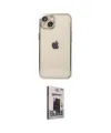 ieg™ iPhone 14 Kılıf Vadi Minimal - Siyah Bilvis Hayalet Cam Ekran Koruyucu