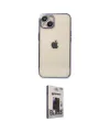 ieg™ iPhone 14 Kılıf Vadi Minimal - Siyah Bilvis Hayalet Cam Ekran Koruyucu
