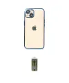 ieg™ iPhone 14 Kılıf Vadi Minimal - Siyah Joko Magic 5D Hayalet Cam