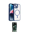 ieg™ iPhone 14 Kılıf Yadigar Asil Koleksiyonu - Şeffaf 360 Full Body Arka Koruyucu