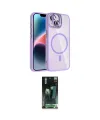 ieg™ iPhone 14 Kılıf Yadigar Asil Koleksiyonu - Şeffaf 360 Full Body Arka Koruyucu