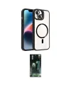 ieg™ iPhone 14 Kılıf Yadigar Asil Koleksiyonu - Şeffaf 360 Full Body Arka Koruyucu