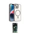 ieg™ iPhone 14 Kılıf Yadigar Asil Koleksiyonu - Şeffaf 360 Full Body Arka Koruyucu