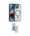 ieg™ iPhone 14 Kılıf Yadigar Asil Koleksiyonu - Şeffaf Royal Nano Ekran Koruyucu
