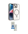 ieg™ iPhone 14 Kılıf Yadigar Asil Koleksiyonu - Şeffaf Royal Nano Ekran Koruyucu