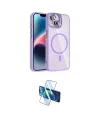 ieg™ iPhone 14 Kılıf Yadigar Asil Koleksiyonu - Siyah 3D Antistatik Cam Ekran Koruyucu