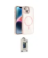 ieg™ iPhone 14 Kılıf Yadigar Asil Koleksiyonu - Siyah Bilvis Hayalet Cam Ekran Koruyucu